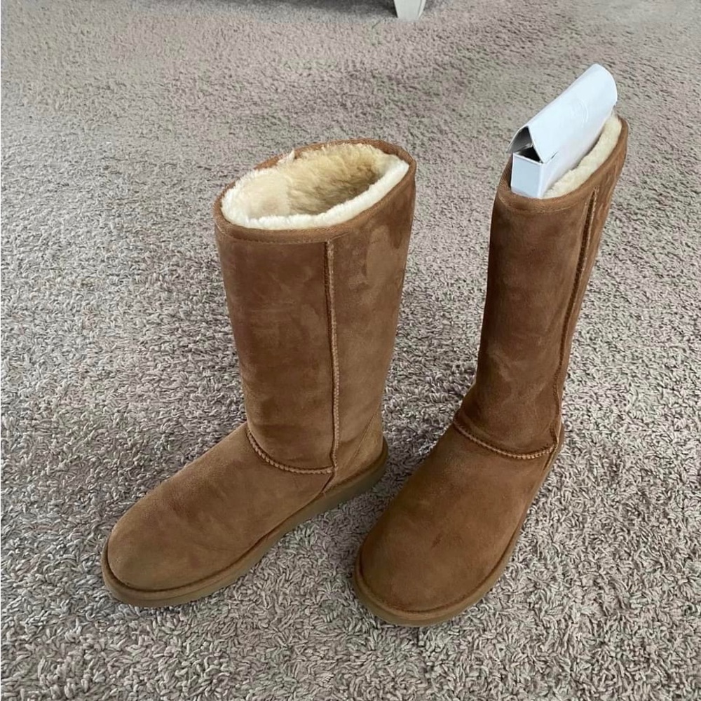 - UGG Classic Tall Chestnut boots. Women’s size 8